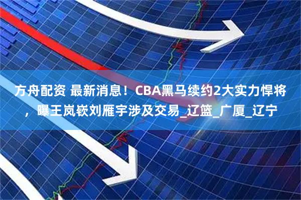 方舟配资 最新消息！CBA黑马续约2大实力悍将，曝王岚嵚刘雁宇涉及交易_辽篮_广厦_辽宁