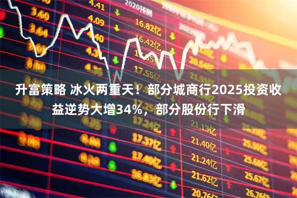 升富策略 冰火两重天！部分城商行2025投资收益逆势大增34%，部分股份行下滑